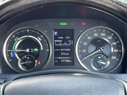 【スピードメーター】『スピードメーター』の画像になります。メーターがシンプルで見やすく運転しやすいですね！