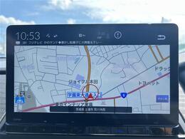 【純正ナビ】専用設計で車内の雰囲気にマッチ！ナビ利用時のマップ表示は見やすく、いつものドライブがグッと楽しくなります！