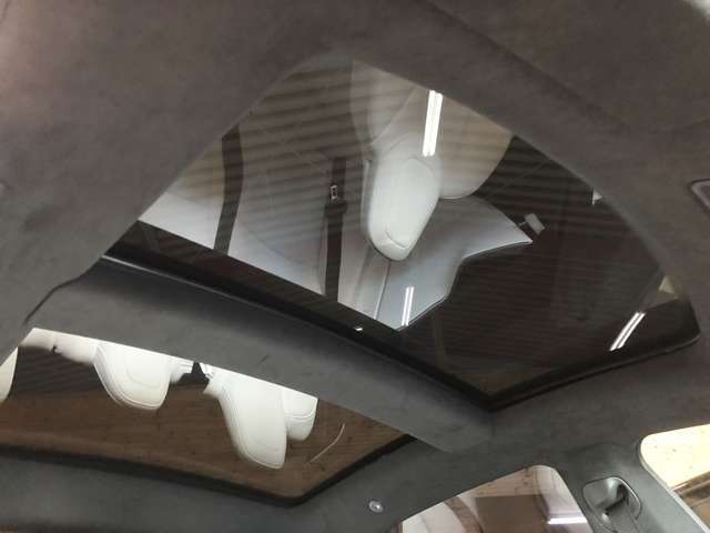 ガラスサンルーフ　アルカンターラルーフライナー