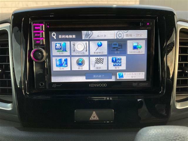 【カーナビゲーション】各種オーディオメディアも充実しているので運転の際も楽しくドライブができますね。