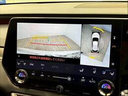 【パノラミックビューモニター】を装備で駐車が苦手な方でも安心です。