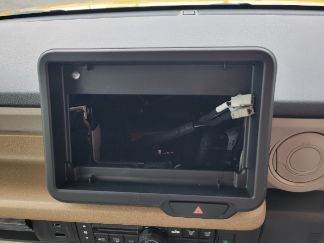 オーディオレス　別途オプションで取り付け可能です