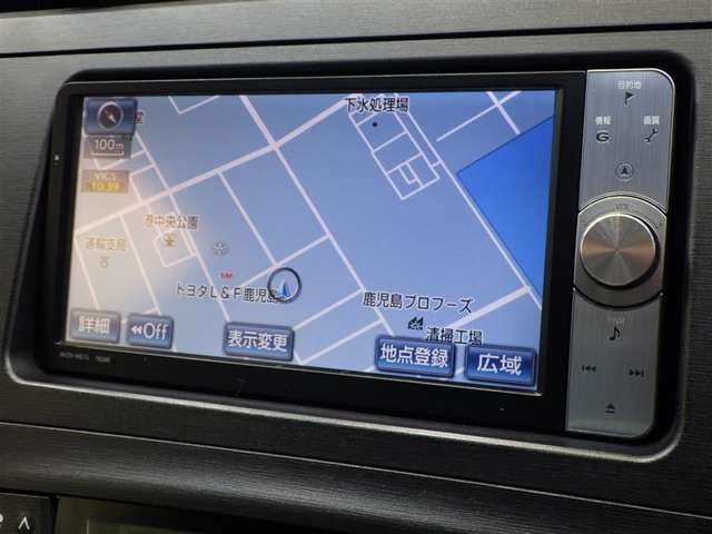 ナビの画像です。購入時点で装着されているとお買い得感がありますよね！