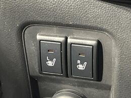 【シートヒーター】寒い日に重宝するシートヒーター！エアコンより早く温まってくれるので寒がりの人も安心ですね♪エアコンの温風は乾燥するから苦手、という方にもをおすすめです。