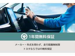 ◆ロングラン保証◆ネッツ富山の「ロングラン保証」は1年間走行距離無制限！年式やメーカーは問わず、全国約5,000ヶ所のトヨタのお店で保証修理を受けることができます。最長3年の延長保証も有り！