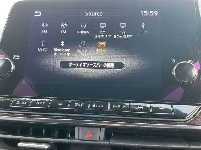 純正メモリーナビです（CD/DVD等ディスクメディアはご利用いただけません）