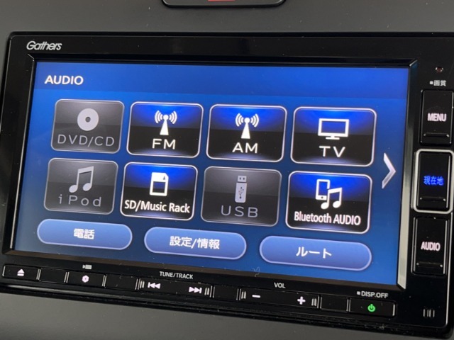 フルセグTV・DVD再生可・Bluetooth　Audio・音楽録音可・・・運転中もお気に入りのソースでお楽しみ頂けます！！