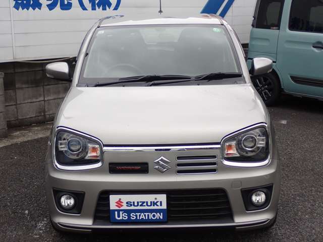 正面写真です！お探しの方はお早めに！スズキアリーナ羽生では整備にも対応しておりますので安心してお乗りいただけます！