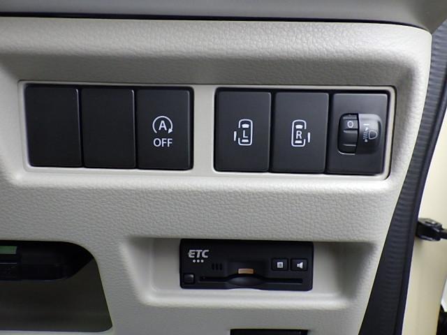 両側パワースライドドア/リモコン又は運転席前スイッチ一つで楽々開閉出来ます！