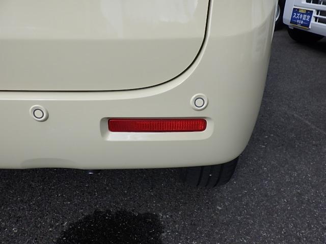 後方衝突被害軽減システム搭載。センサーが感知し衝撃を告知し、軽減致します。