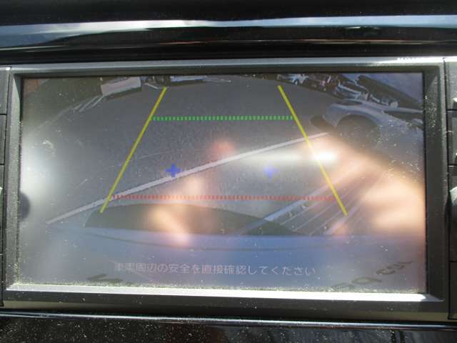 車の後方の視界を確保。いまや当たり前となっているバックカメラ。