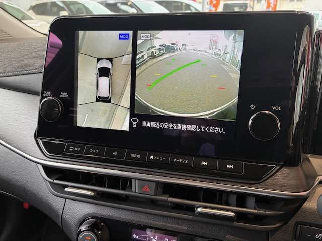 アラウンドビューモニター搭載！より安全に駐車出来ます♪