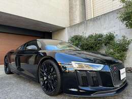 社外マフラー　カーボンフロントリップ