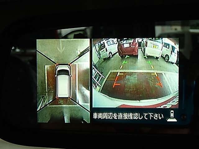 安全・安心のアラウンドビューモニター付き♪