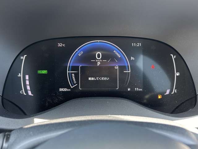 メーターがシンプルで見やすく運転しやすいですね！
