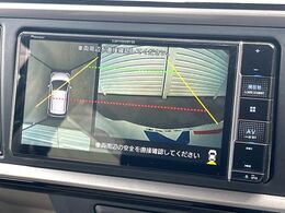 【パノラマモニター】専用のカメラにより、上から見下ろしたような視点で360度クルマの周囲を確認することができます☆死角部分も確認しやすく、狭い場所での切り返しや駐車もスムーズに行えます。