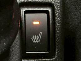 あったら便利機能の【シートヒーター】冬場はエアコンの温度設定を低めにでき、身体の芯からポカポカになります。