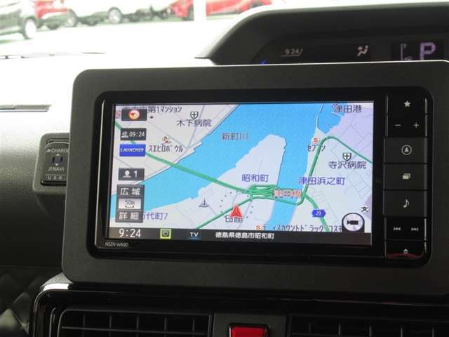 ナビゲーション付きです。