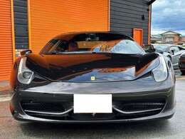 平成24年式（12y）フェラーリ458イタリアF1DCT！2012yモデル！左ハンドル！ロッソ＆ネロツートンレザーインテリア！純正OPダイヤモンドフィニッシュ鍛造20インチホイル！
