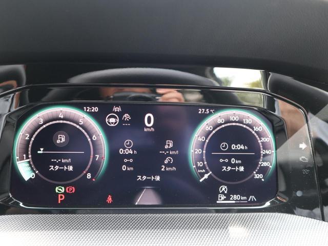 先進のデジタル液晶メーター（Digital Cockpit Pro）採用の車両です