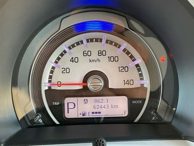 シンプルで見やすいメーターです