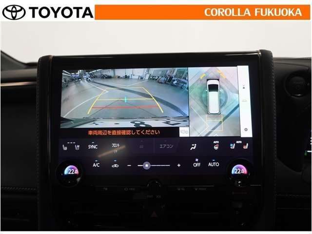 バックモニター付きなので後退時に後方映像が見えて安心。死角が減って思わぬ事故の防止にも役立ちます。