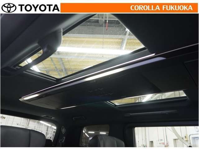 明るい青空の時も、星空の時も、季節を感じながら開放感と共に爽快なドライブを楽しんでください。