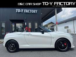 カスタム部品がいっぱいの乗って楽しい1台です♪