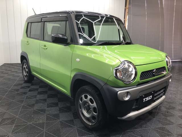 ハスラー　G　4WD　MT　カロッツェリアナビ　地デジ　Bluetooth　ETC　オートエアコン　　キーレスキー