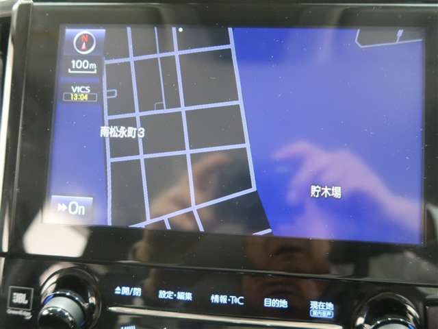 メーカーフルセグナビで初めての場所や道も安心です。