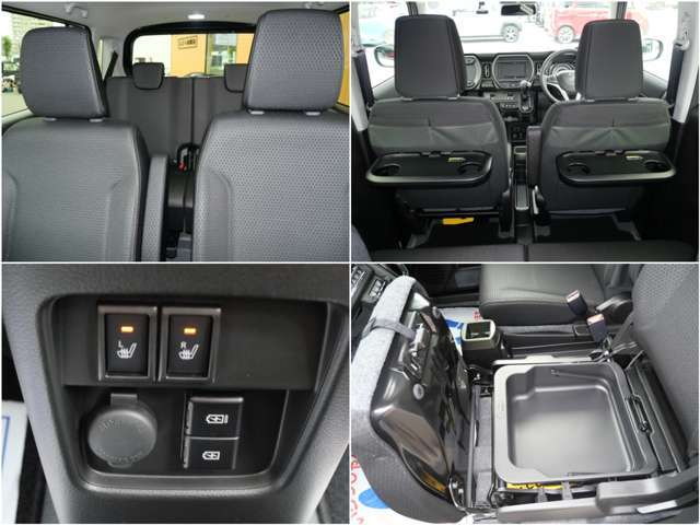 高めに設定した前席ヒップポイントが見晴らしのよい運転視界を実現。運転がしやすく、乗り降りもスムーズに行なえますよ！