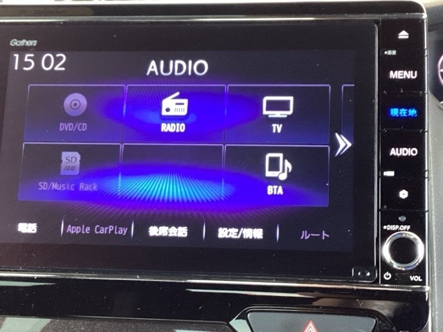ナビ機能だけではありません、フルセグTVを視聴可能等、オーディオ機能も充実しています。