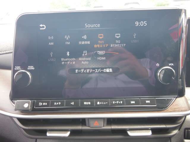 Bluetoothなど好きな音楽を聴きながらドライブ。