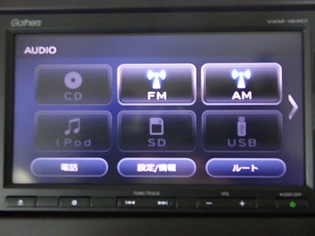 AM/FM、ブルートゥースなどがご利用できます