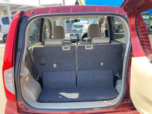 結構荷物がつめます。