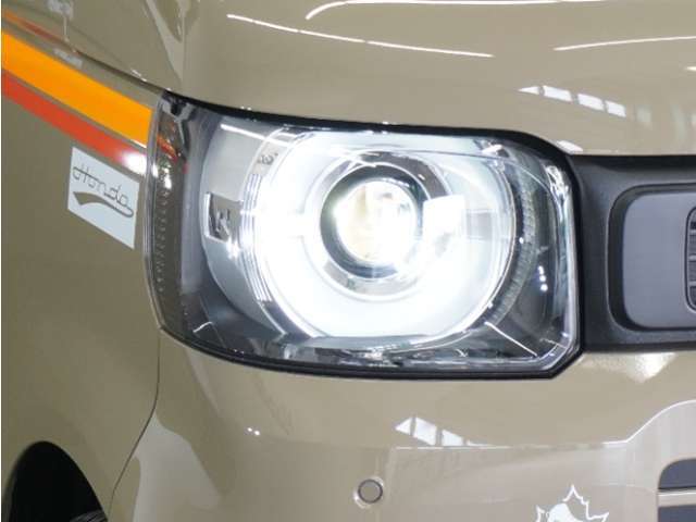 ◆LEDヘッドライト◆　LEDライトは、明るく視認性が良く、省エネで環境にもやさしいヘッドライトです！