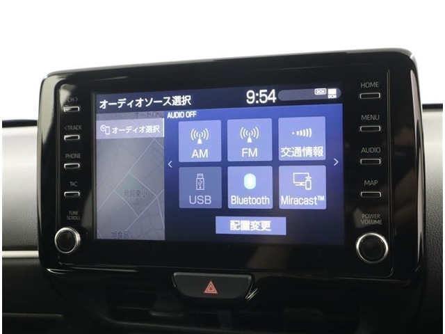 スマートフォンの音楽を車内で流せたら素敵だと思いませんか？bluetoothオーディオが装備されており、無線で音楽を飛ばすことができますのでノリノリでドライブ楽しめますね！