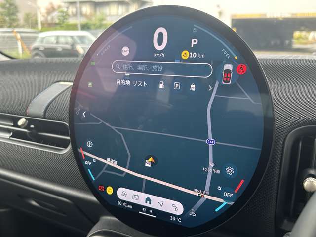 もちろん、ナビ機能付き！