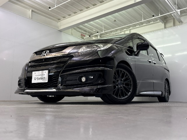 平成27年式のオデッセイアブソルート入庫！！ホンダセンシング搭載車！！無限フルエアロ！！純正フリップダウンモニター！！純正メモリーナビ！！全周囲カメラ！！純正ドライブレコーダー！！ETC！！