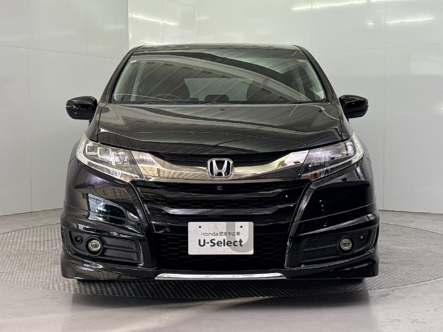 平成27年式のオデッセイアブソルート入庫！！ホンダセンシング搭載車！！無限フルエアロ！！純正フリップダウンモニター！！純正メモリーナビ！！全周囲カメラ！！純正ドライブレコーダー！！ETC！！