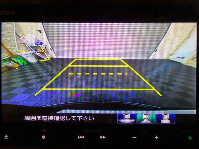 リアワイドカメラ付きです☆