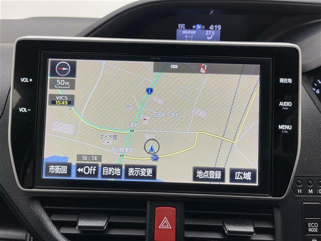 【純正10インチナビ】専用設計で車内の雰囲気にマッチ！ナビ利用時のマップ表示は見やすく、いつものドライブがグッと楽しくなります！