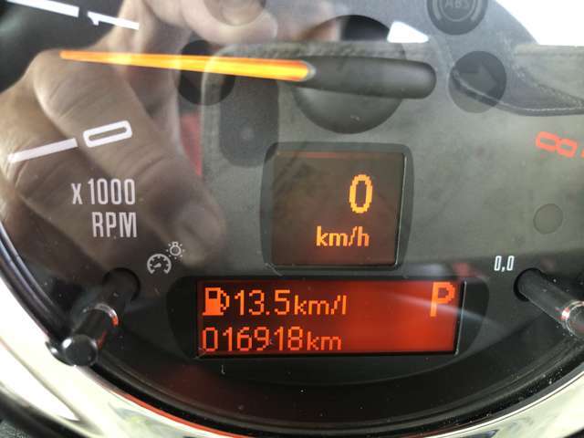 走行距離16919kmです♪