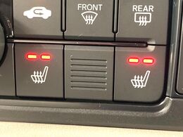 【シートヒーター】寒い日に重宝するシートヒーター！エアコンより早く温まってくれるので寒がりの人も安心ですね♪エアコンの温風は乾燥するから苦手、という方にもをおすすめです。