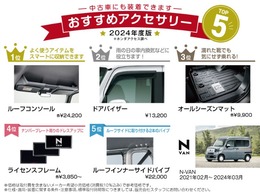 中古車にも装着できます。おすすめアクセサリーです！