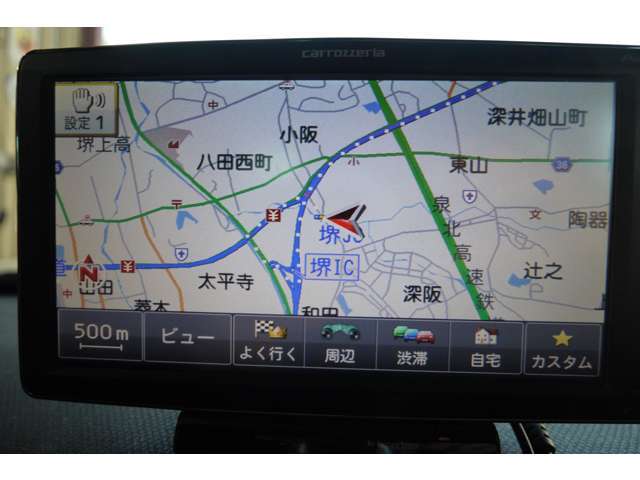 ナビゲーションシステムとデジタルTVを装備！