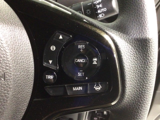 クルーズコントロールを装備しています。高速道路などで一定の速度で走ってくれるので運転が楽ですよ！速度を設定できますので、スピードの出しすぎにも注意できます。