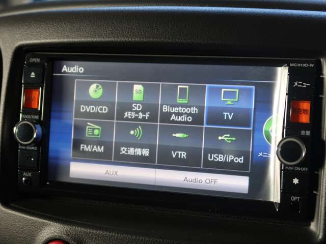 DVD再生・Bluetoothオーディオ！