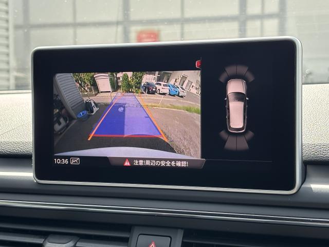 リアビューカメラ『入車経路を算出し、ガイドラインと補助線をディスプレイに表示します。同時にバンパーに内蔵のセンサーが障害物を感知し音で注意を促します。後方の死角も安心していただけます。』