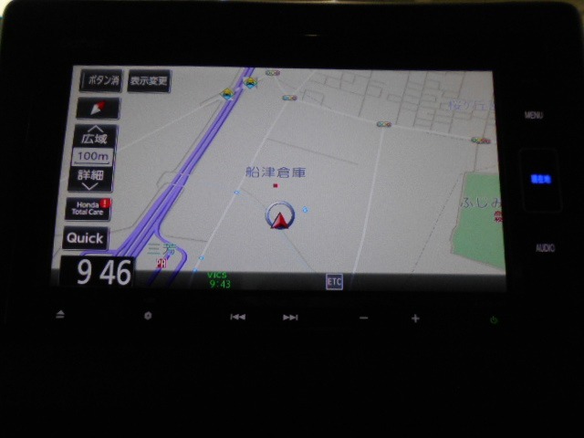 ナビゲーションを装備☆多彩な機能で快適ドライブをアシスト☆オーディオ機能も充実していますね☆